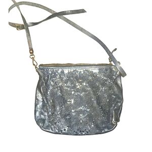 Campomaggi Leather Perforated Crossbody Bag